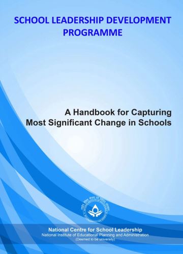 A Handbook for Capturing most Significant Change in Schools